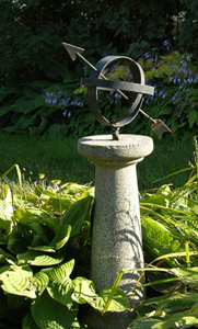 Fig.24, Cast iron sundial